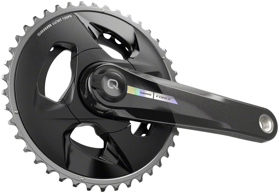 SRAM Force AXS Wide Power Meter Crankset - 165mm, 2x 12-Speed, 43/30t, 94 BCD, DUB Spindle Interface, Iridescent Gray, SRAM Force AXS Wide Power Meter Crankset - 165mm, 2x 12-Speed, 43/30t, 94 BCD, DUB Spindle Interface, Iridescent Gray,