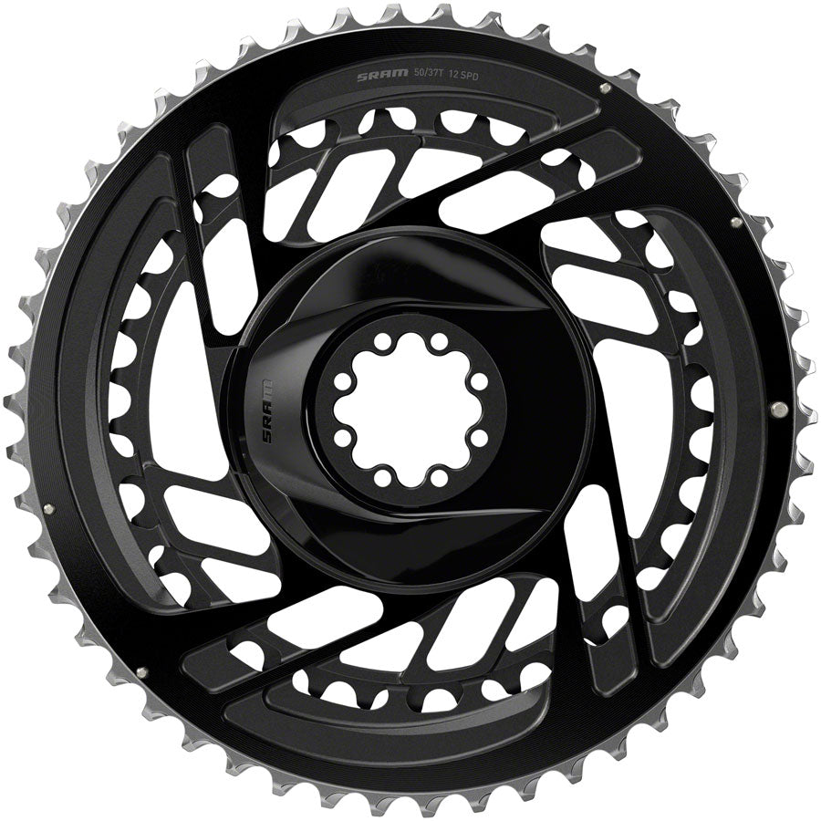 SRAM Force 2x Chainring Kit - 50/37t, 2x12-Speed, 8-Bolt, Direct Mount, Black, D2 MPN: 00.6218.043.002 UPC: 710845887413 Direct Mount Chainrings Force 2x Chainring Kit D2