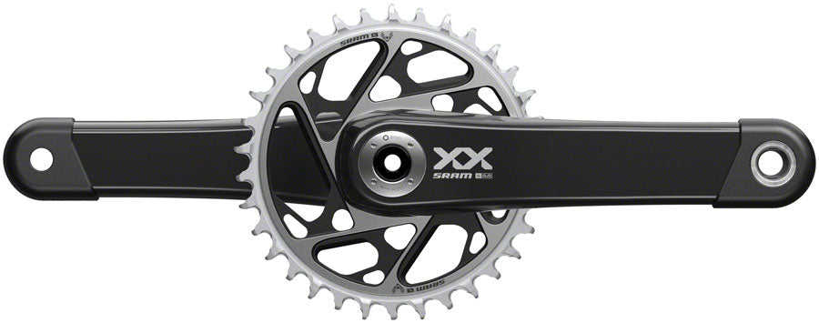 SRAM XX SL Eagle T-Type Crankset - 170mm, 12-Speed, 34t Chainring, Direct Mount, DUB Spindle Interface, Black