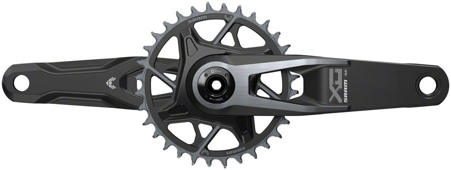 SRAM X0 Eagle T-Type Wide Crankset - 175mm, 12-Speed, 32t Chainring, Direct Mount, 2-Guards, DUB Spindle Interface, - Crankset - X0 Eagle T-Type Wide Crankset