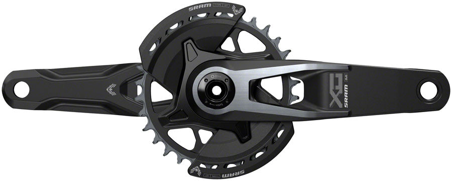 SRAM X0 Eagle T-Type Wide Crankset - 175mm, 12-Speed, 32t Chainring, Direct Mount, 2-Guards, DUB Spindle Interface,