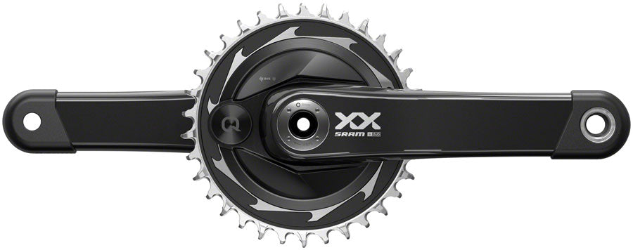 SRAM XX SL T-Type Eagle Transmission Power Meter Group - 170mm, 34t Chainring, AXS POD Controller, 10-52t Cassette, Rear - Kit-In-A-Box Mtn Group - XX SL Eagle AXS T-Type Transmission Power Meter Groupset