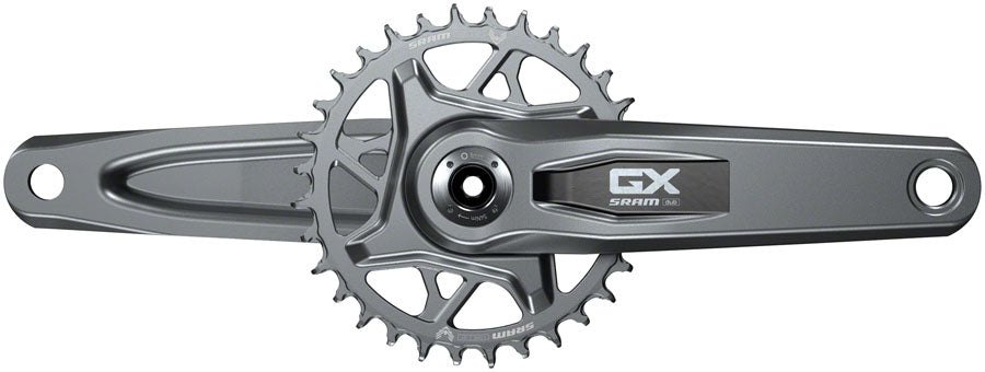 SRAM GX Eagle T-Type Wide Crankset - 165mm, 12-Speed, 32t Chainring, Direct Mount, 2-Guards, DUB Spindle Interface, Dark - Crankset - GX Eagle T-Type Wide Crankset