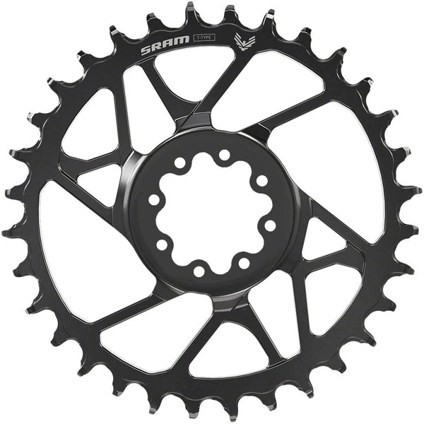 Corona SRAM S1000 Eagle T-Type Direct Mount In Acciaio – 30 Denti, 12 Velocità, Montaggio A 8 Bulloni, Offset 3mm - 5