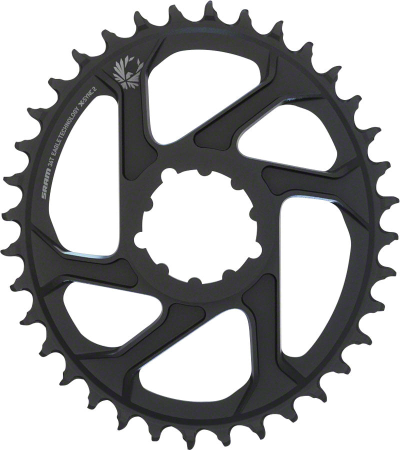 SRAM X-Sync 2 Eagle Oval Direct Mount Chainring 36T Boost 3mm Offset MPN: 11.6218.038.040 UPC: 710845804700 Direct Mount Chainrings X-Sync 2 Eagle Oval Direct Mount Chainring