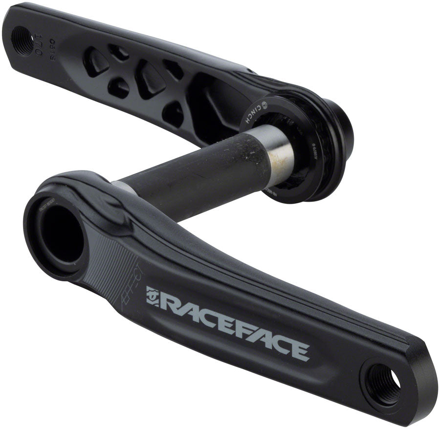 RaceFace Aeffect Crankset - 165mm, Direct Mount CINCH, RaceFace EXI Spindle Interface, Black
