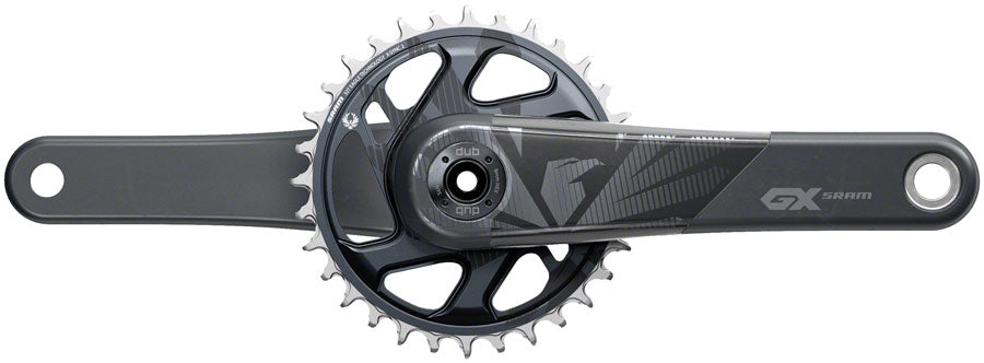 SRAM GX Eagle Carbon Boost Crankset - 170mm, 12-Speed, 32t, Direct Mount, DUB Spindle Interface, Lunar SRAM GX Eagle Carbon Boost Crankset - 170mm, 12-Speed, 32t, Direct Mount, DUB Spindle Interface, Lunar