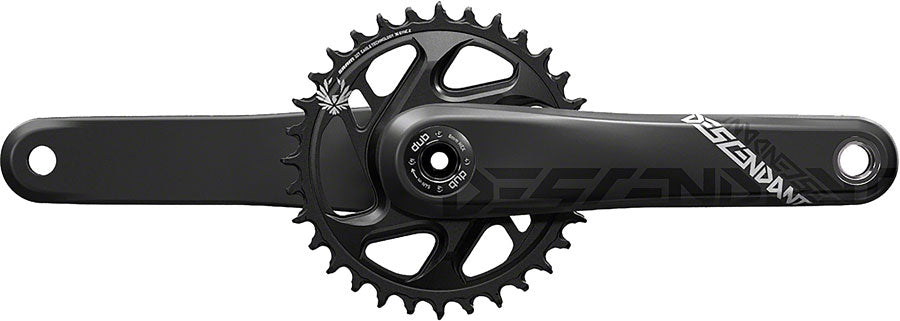 TruVativ Descendant Carbon Eagle Crankset - 170mm, 12-Speed, 32t, Direct Mount, DUB Spindle Interface, Black TruVativ Descendant Carbon Eagle Crankset - 170mm, 12-Speed, 32t, Direct Mount, DUB Spindle Interface, Black