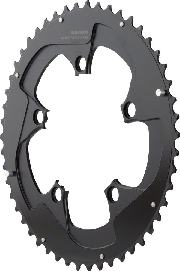 SRAM Red 22 50T x 110mm BCD YAW Chainring with Two Pin Positions, B2 MPN: 11.6218.031.010 UPC: 710845790812 Chainring Road 22 Chainring