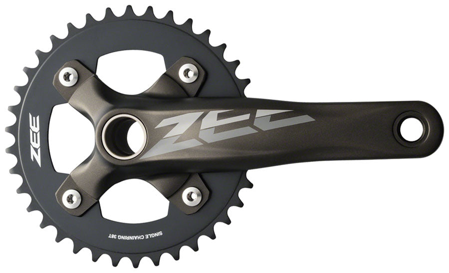 Shimano ZEE FC-M640 Crankset - 175mm, 10-Speed, 36t, 104 BCD, Hollowtech II Spindle Interface, Includes Bottom Bracket, MPN: EFCM640EA6X UPC: 689228314139 Crankset ZEE FC-M640 Crankset