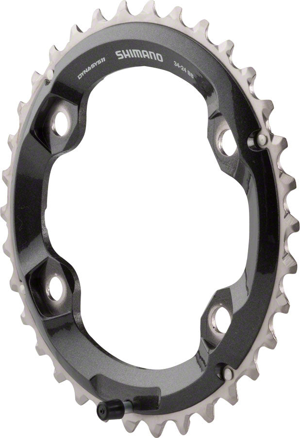 Shimano XT M8000 34t 96mm 11-Speed Outer Chainring for 34-24t Set MPN: Y1RL98070 UPC: 689228677920 Chainring XT M8000 11-Speed