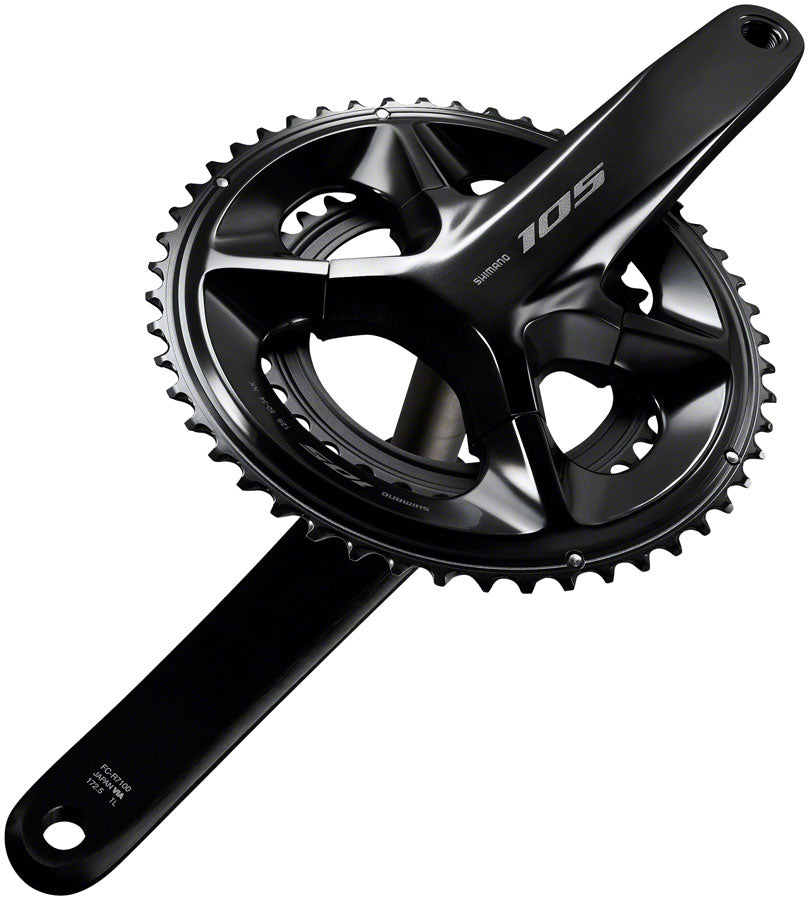 Shimano 105 FC-R7100 Crankset - 170mm, 12-Speed, 50/34t, 110 | Worldwide Cyclery Shimano 105 FC-R7100 Crankset - 170mm, 12-Speed, 50/34t, 110 | Worldwide Cyclery