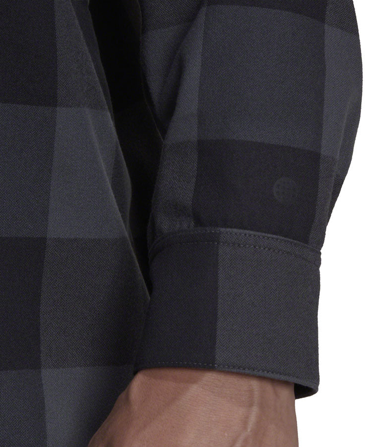 Five Ten Long Sleeve Flannel Shirt - Gray/Black, Medium MPN: HG1303-M UPC: 194828790363 Casual Shirt Long Sleeve Flannel Shirt