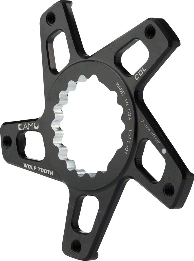 Wolf Tooth CAMO Cannondale Direct Mount Spider - M9 for Standard 7mm Offset MPN: SP-CAMO-CDL-M9 UPC: 812719025263 Crank Spider CAMO