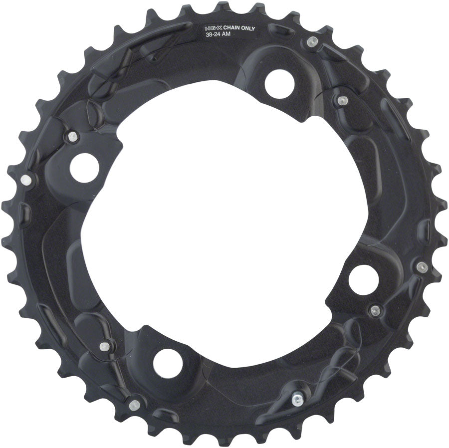 Shimano Deore FC-M615 38T Chainring (to be paired with 24t) - Chainring - Deore FC-M615 Chainring