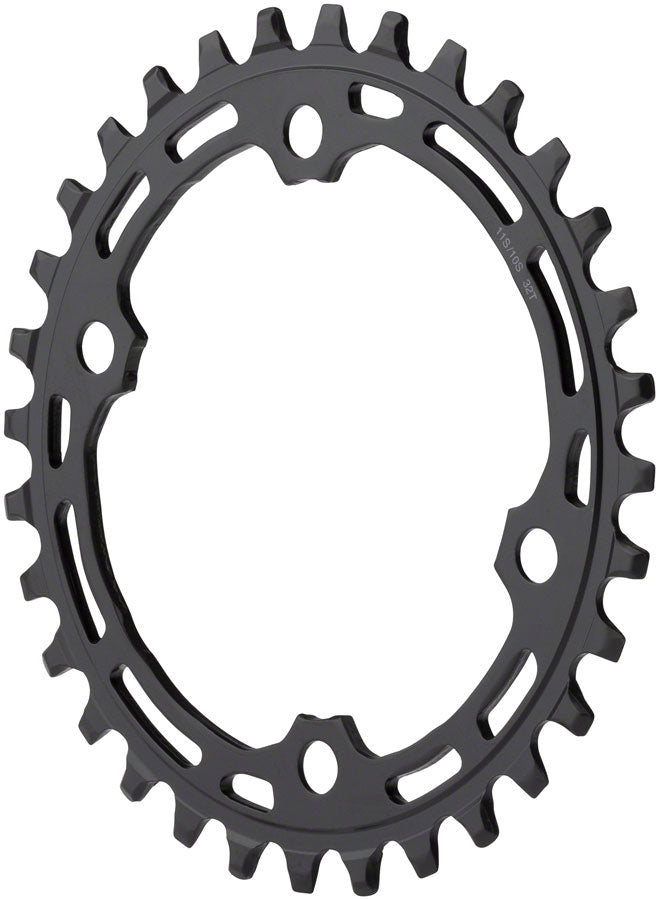 Shimano Deore M5100-1 Chainring - 32t, 10/11-Speed, Asymmetric 96 BCD, Black