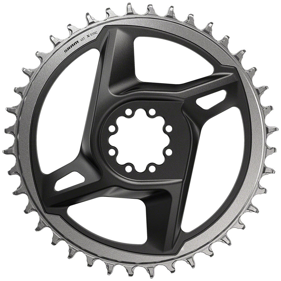 SRAM X-Sync Road Direct Mount Chainring for RED/Force - 44t, 12-Speed, 8-Bolt Direct Mount, Gray