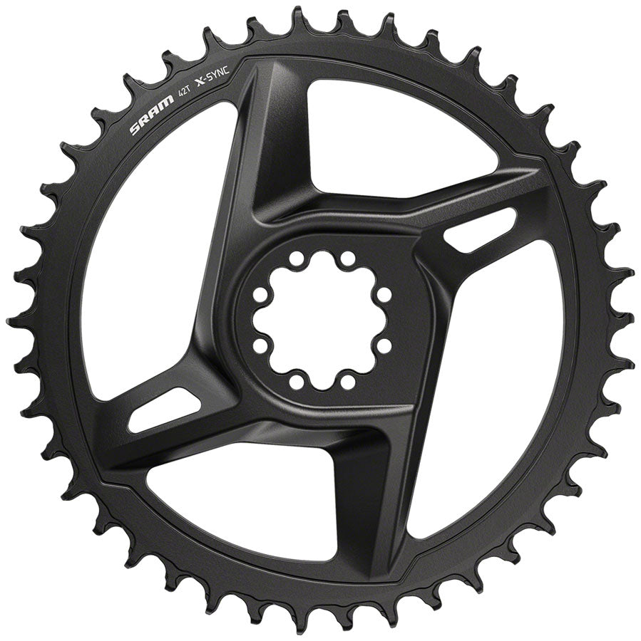 SRAM X-Sync Road Direct Mount Chainring for Rival - 44t, 12-Speed, 8-Bolt Direct Mount, Black