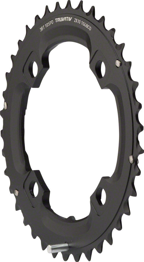 SRAM/Truvativ X0 and X9 38T 104mm BCD 10-Speed GXP Chainring with Over shift pin