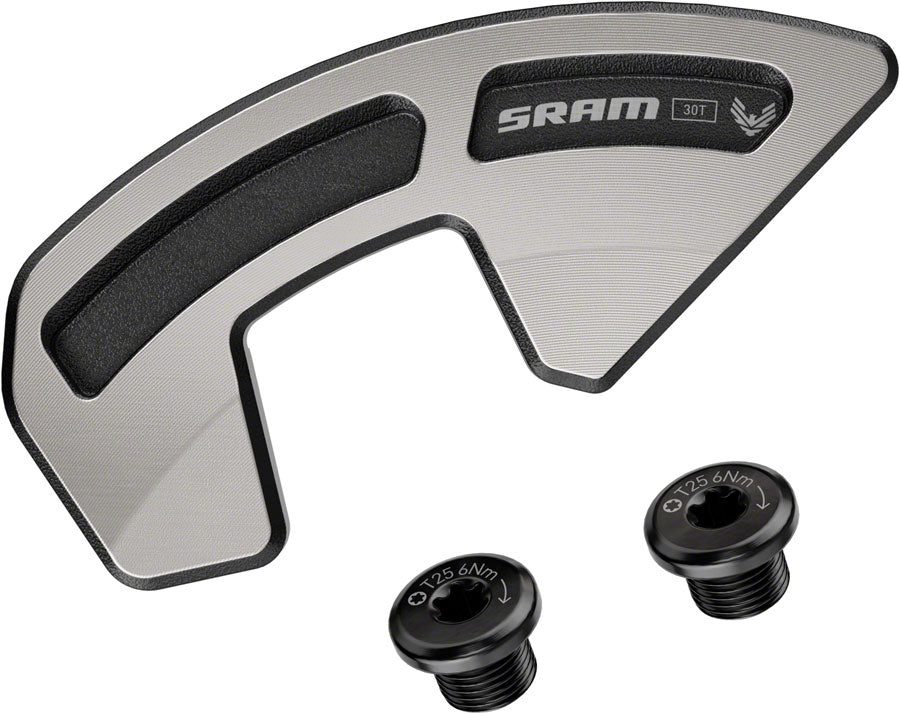 SRAM XX Eagle T-Type Single Ring Impact/Bash Guard Kit - For 30t Chainring, D1