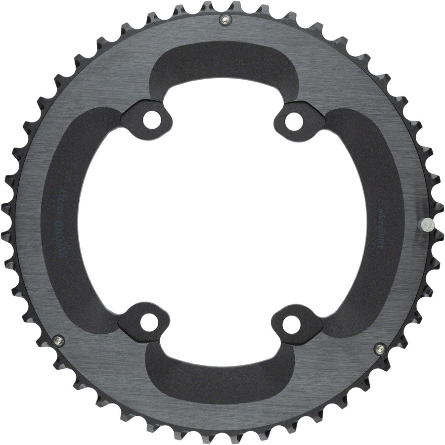 Bague Chaîne Shimano Biopace 48T 110 BCD Argent 5 Bras Aluminium IG