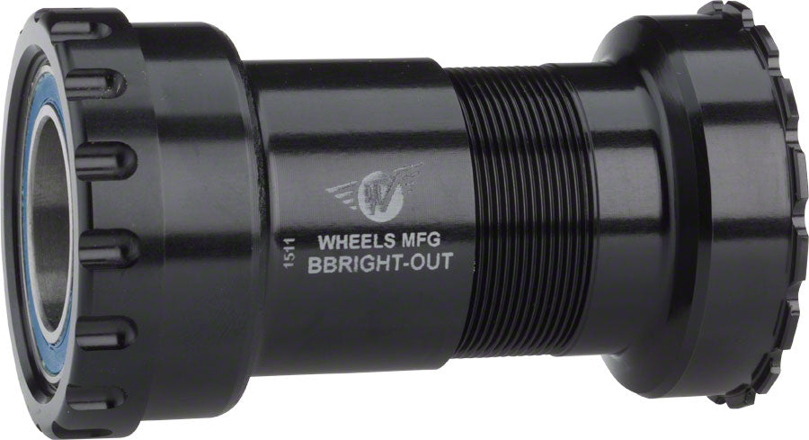 Wheels Manufacturing BBright Press-Fit to SRAM GXP Bottom Bracket with ABEC-3 Bearings MPN: BBRIGHT-OUT-7 UPC: 811079021885 Bottom Brackets BBright Thread Together