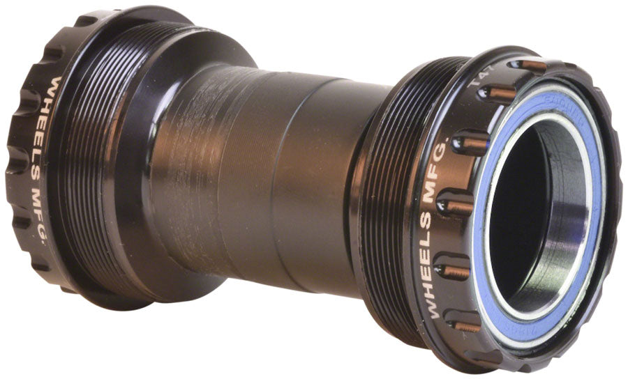 Wheels Manufacturing T47 Outboard Bottom Bracket - For 30mm Spindle, ABEC-3 Bearings, Fits Frames with 68mm-100mm BB