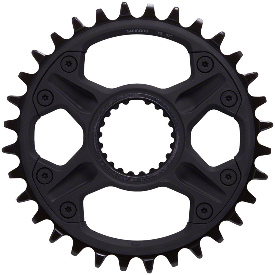 Shimano Deore FC-M6100-1 Direct Mount Chainring - 32t, 12-Speed, Black MPN: Y0L198050 UPC: 192790848129 Direct Mount Chainrings Deore FC-M6100 12-Speed Chainring