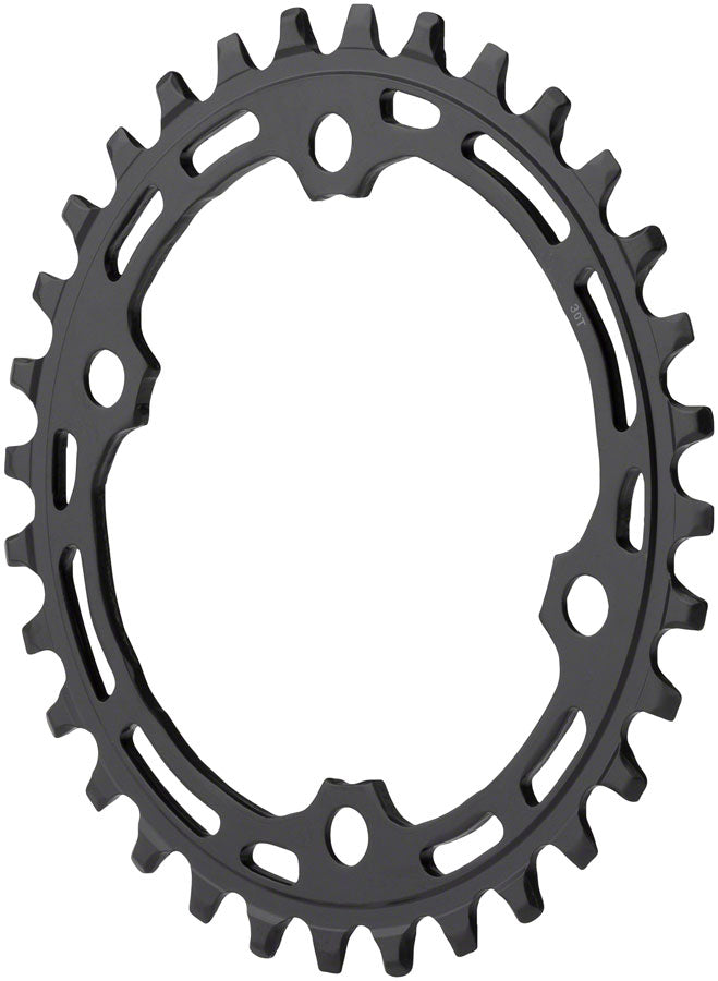 Shimano FC-MT510-1 Chainring - 30t, 12-Speed, Asymmetric 96 BCD, Black MPN: Y0L330000 UPC: 192790847931 Chainring FC-MT510-1 12-Speed Chainrings
