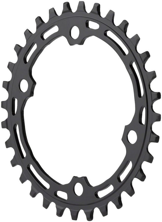 Shimano FC-MT510-1 Chainring - 32t, 12-Speed, Asymmetric 96 BCD, Black MPN: Y0L332000 UPC: 192790847955 Chainring FC-MT510-1 12-Speed Chainrings