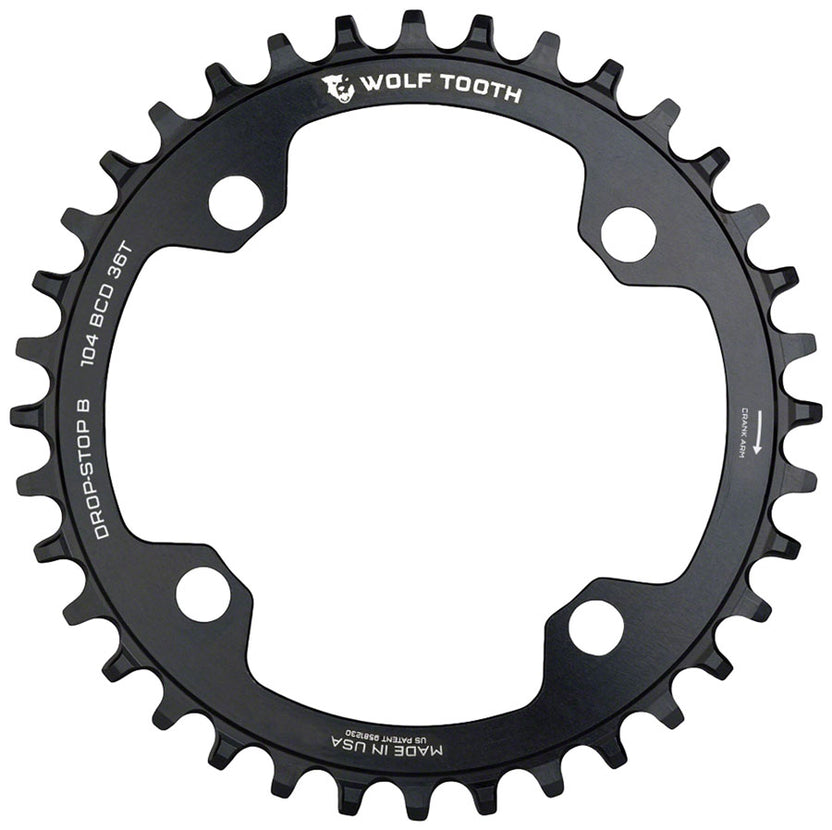 The Drop Stop Wolf Teeth Components Drop Stop B 130 Bcd Chainring 52t Sram K 1298651