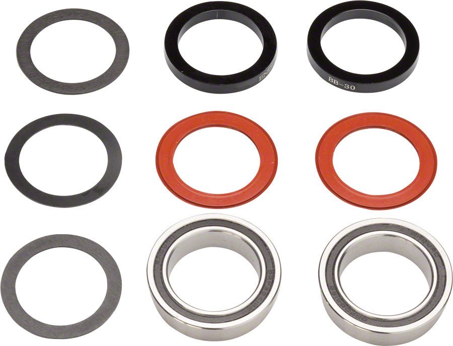 Enduro BB92 to 30mm Stainless Steel Bottom Bracket kit