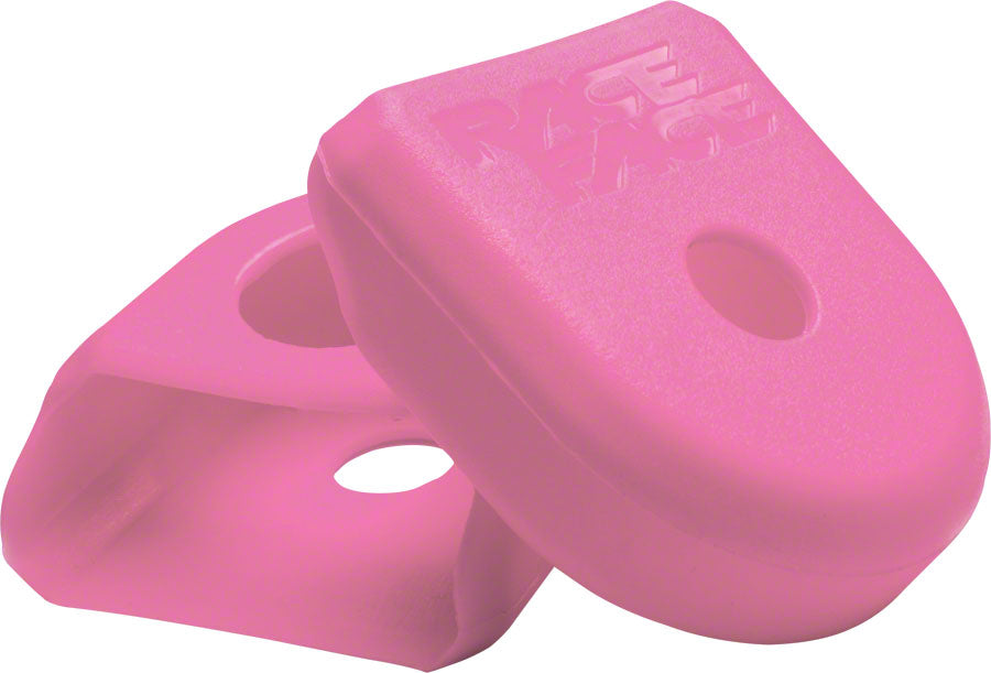 RaceFace Large Crank Boots: For Carbon Cranks, 2-Pack Pink