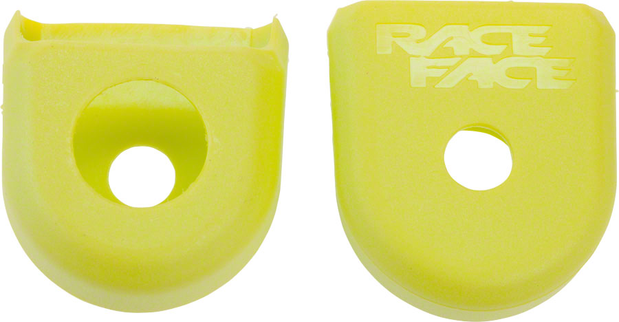 Race Face Large Crank Boots, 2-Pack Yellow