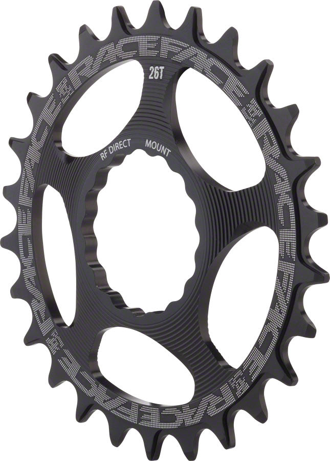 RaceFace Narrow Wide Chainring: Direct Mount CINCH, 34t, Black