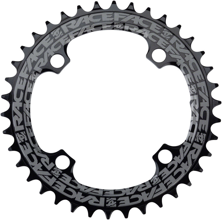 RaceFace Narrow Wide Chainring: 104mm BCD, 38t, Black - Chainring - Narrow Wide Chainring