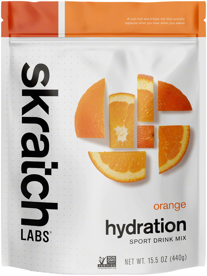 Skratch Labs Hydration Sport Drink Mix - Orange, 20-Serving Resealable Pouch