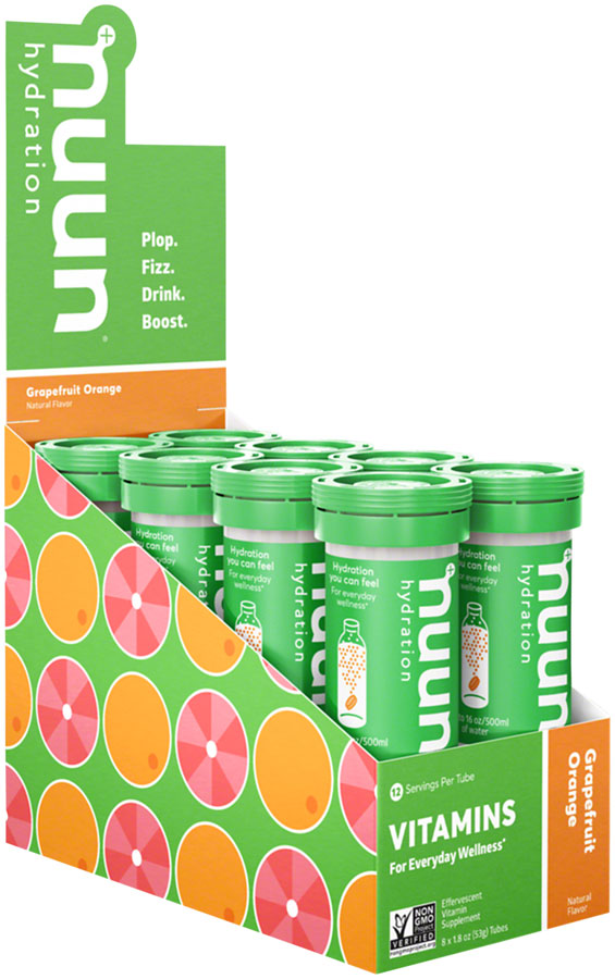 Nuun Vitamins Hydration Tablets: Grapefruit Orange, Box of 8 MPN: 1181308 UPC: 811660021713 Sport Hydration Vitamins Hydration Tablets