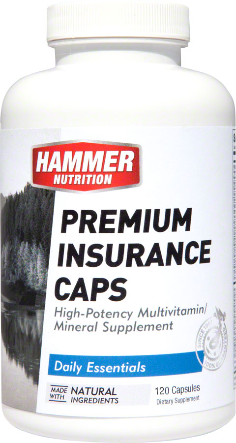 Hammer Premium Insurance Caps: Bottle of 120 Capsules