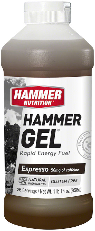 Hammer Gel: Espresso (with caffiene) 20oz MPN: HJE UPC: 602059993243 Gel Hammer Gel