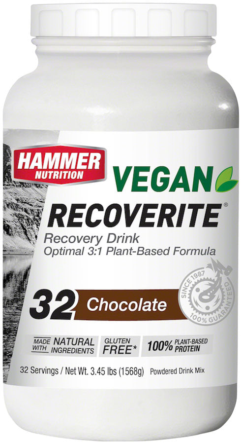 Hammer Vegan Recoverite Drink Mix: Chocolate 32 Servings