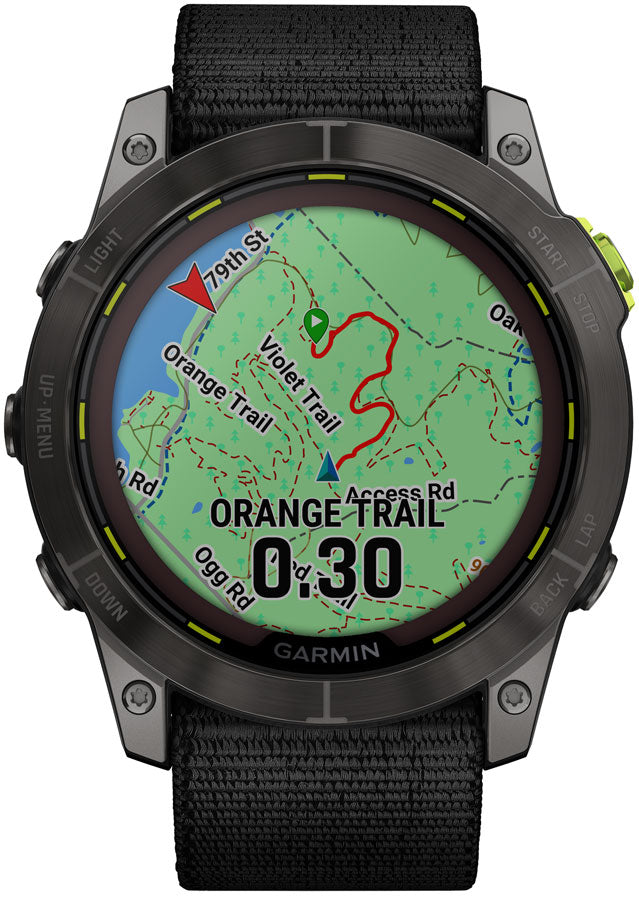 Garmin Enduro 2 GPS Multisport Smartwatch - 51mm, Black Band - Fitness Computers - Enduro 2 GPS Smartwatch