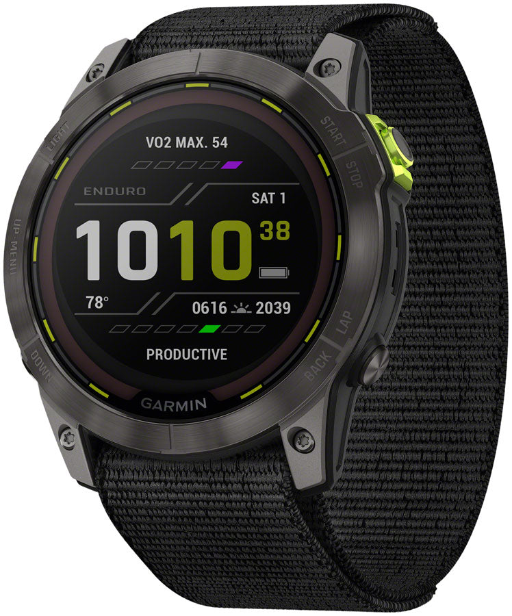 Garmin Enduro 2 GPS Multisport Smartwatch - 51mm, Black Band MPN: 010-02754-00 UPC: 753759296643 Fitness Computers Enduro 2 GPS Smartwatch
