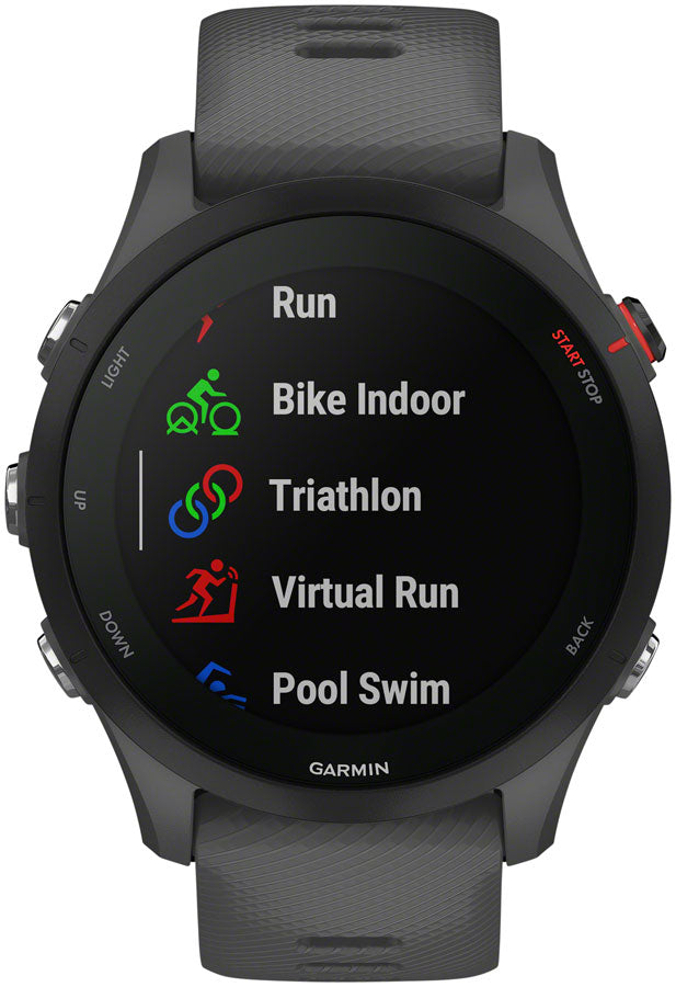 Garmin Forerunner 255 GPS Smartwatch - 45.6mm, Slate Grey - Fitness Computers - Forerunner 255 GPS Smartwatch