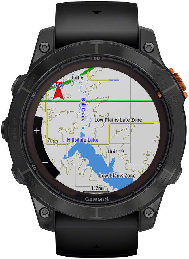 Garmin fenix 7 Pro Solar 47 mm Multisport GPS Smartwatch Black with Power  Bank