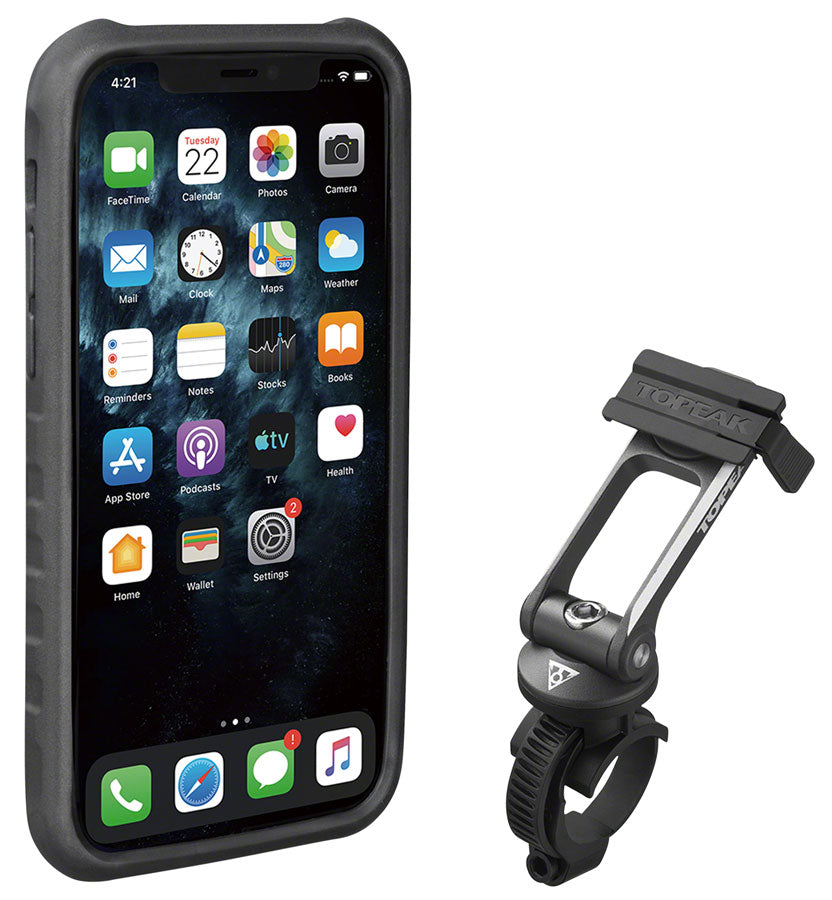 Topeak Ridecase w/Mount - iPhone 11 Pro MPN: TT9863BG UPC: 883466020238 Phone Bag and Holder RideCase