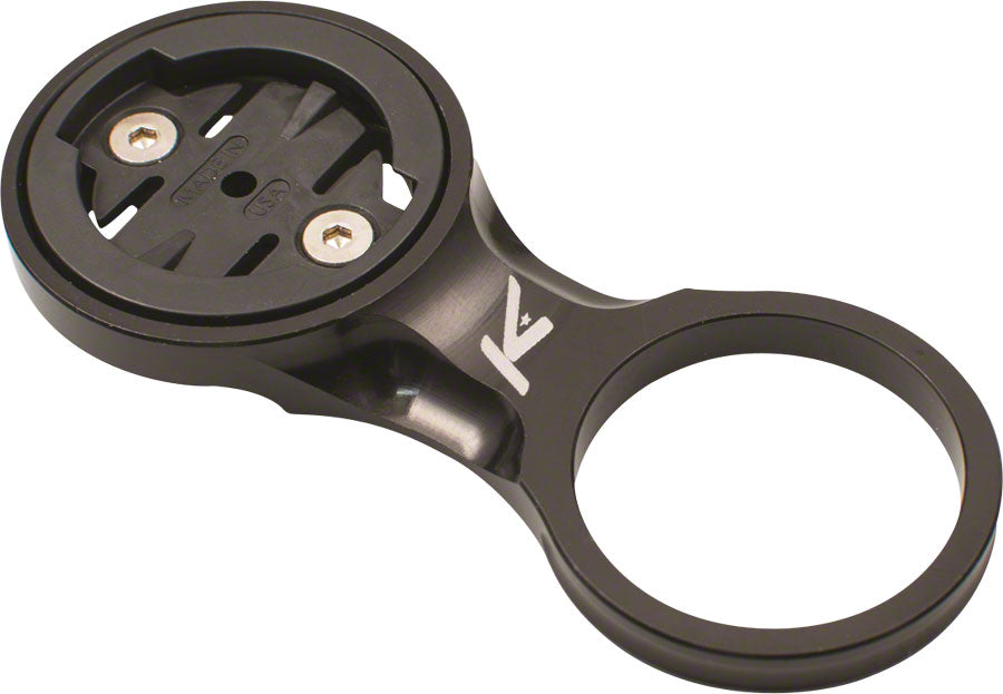 K EDGE Fixed Stem Mount for Garmin Quarter Turn Type Computers Black