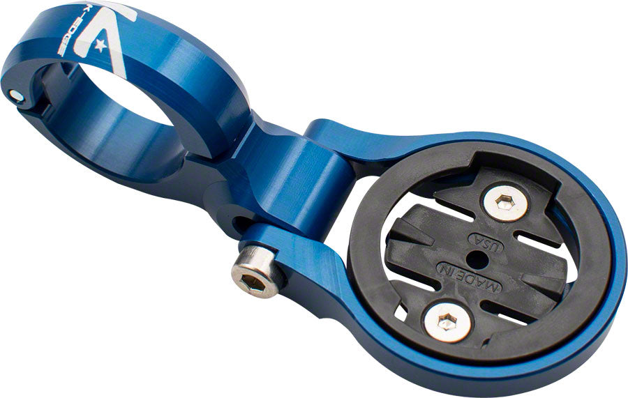 K-EDGE Garmin Sport TT/Aero Handlebar Mount: 22.2mm, Blue