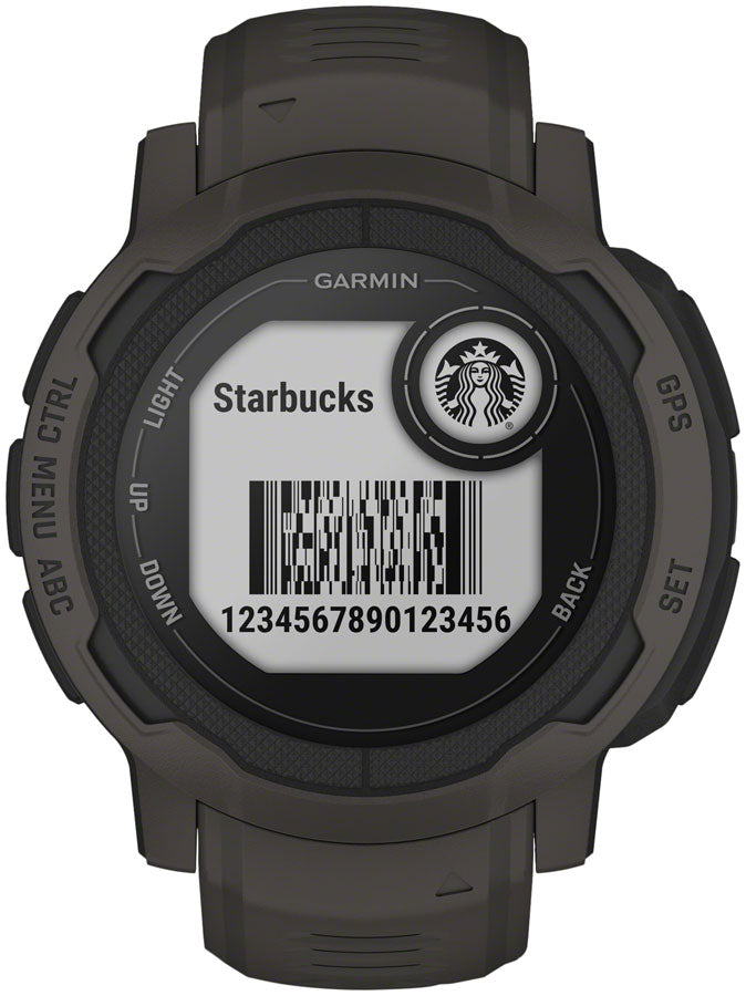 Garmin Instinct 2 Standard Edition GPS Smartwatch - 45mm, Graphite - Fitness Computers - Instinct 2 Smartwatch