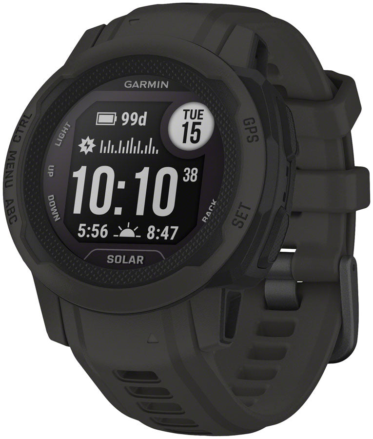 Garmin Instinct 2S Solar GPS Smartwatch - 40mm, Graphite MPN: 010-02564-10 UPC: 753759278748 Fitness Computers Instinct 2S Solar Smartwatch